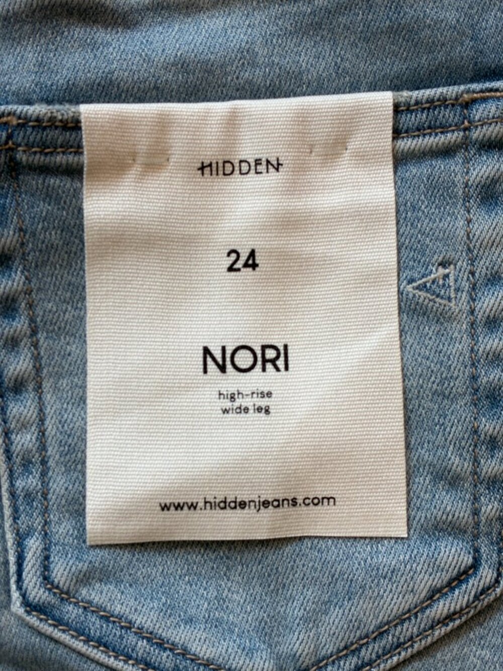 NWT Hidden Nori High-Rise Wide Leg Jeans Pants - Picture 8 of 12